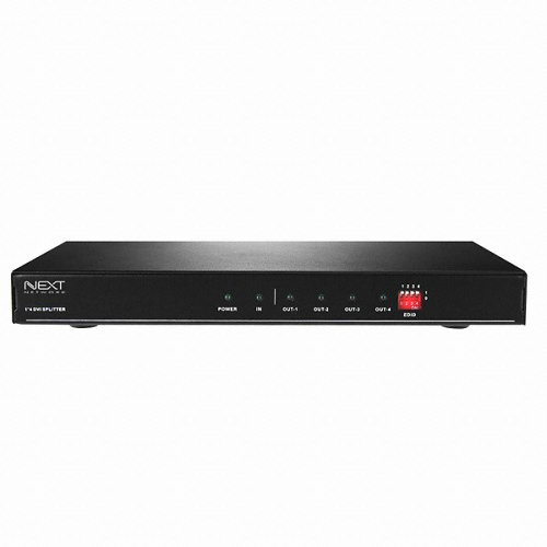 이지넷유비쿼터스 넥스트 1:4 DVI 분배기 (NEXT-114DVI-EDID)_이미지