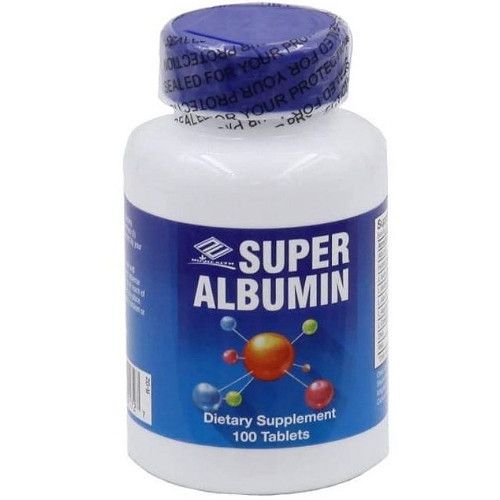 누헬스 슈퍼 알부민 100정 (해외)