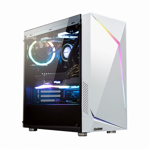 Antec NX300 RGB 강화유리 (화이트)