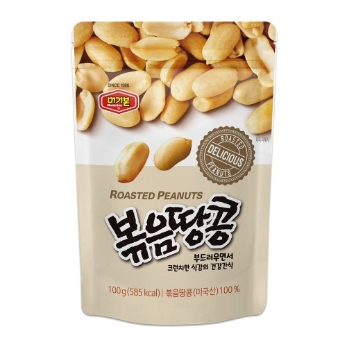 머거본 볶음땅콩 100g (4개)_이미지