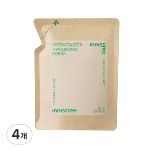아모레퍼시픽 이니스프리 그린티 씨드 히알루론산 세럼 80ml (리필4개)_이미지