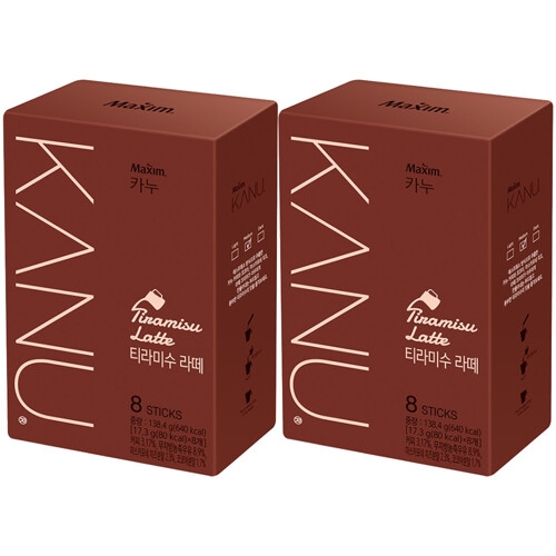 동서식품 카누 티라미수 라떼 8개입 (2개)_이미지