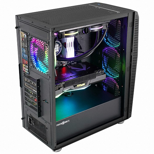 마이크로닉스 Master Z4 강화유리 (블랙)_이미지