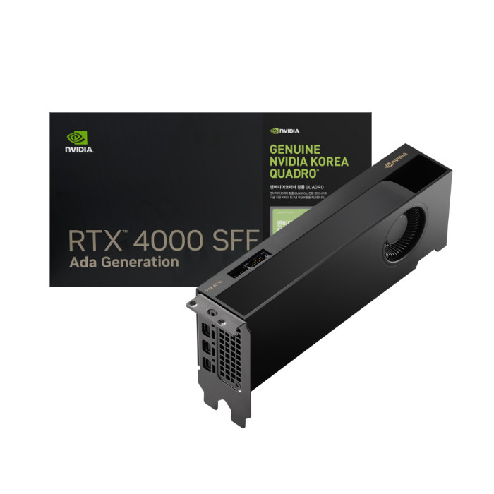 NVIDIA RTX 4000 SFF Ada Generation D6 20GB이미지입니다. 누르면 해당 게시물로 새창이동합니다.