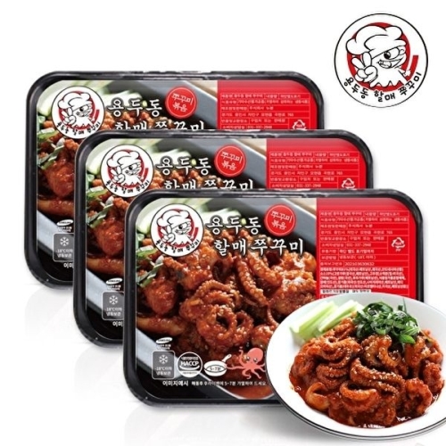 뉴본 용두동 할매 쭈꾸미 300g (3개)