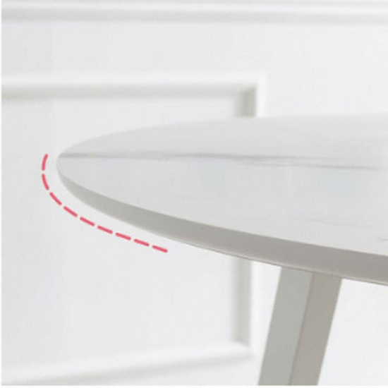 리바트 로티르 마블 원형 식탁 1000 (세레나의자4개)_이미지