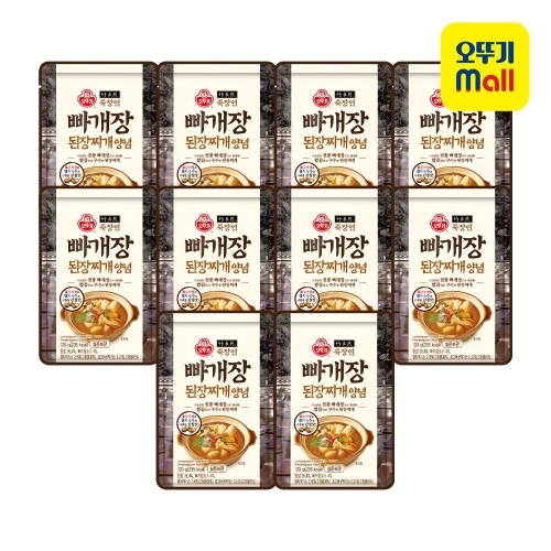 오뚜기 죽장연 빠개장 된장찌개양념 120g (10개)_이미지