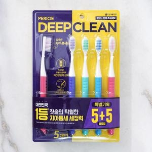 페리오 딥클린 초극세모 칫솔 (10개)_이미지
