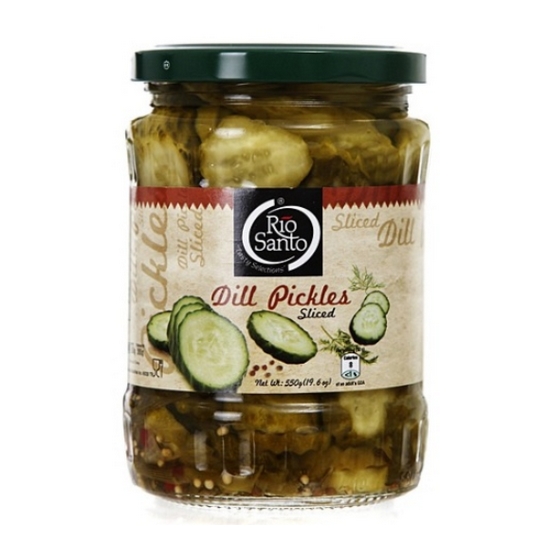 YONCA 리오산토 딜 피클 슬라이스 550g (1개)