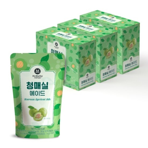 맥널티 청매실 에이드 190ml (30개)
