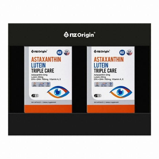 엔젯오리진 아스타잔틴 루테인 트리플케어 60캡슐 2개입 선물세트 (1개)_이미지