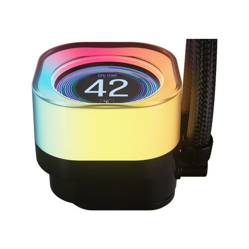 CORSAIR iCUE LINK TITAN 240 RX LCD (블랙)_이미지