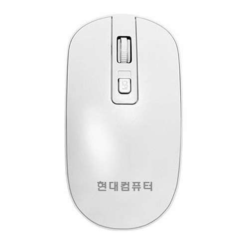 현대컴퓨터 HDC-WM200 무선 마우스 (화이트)_이미지