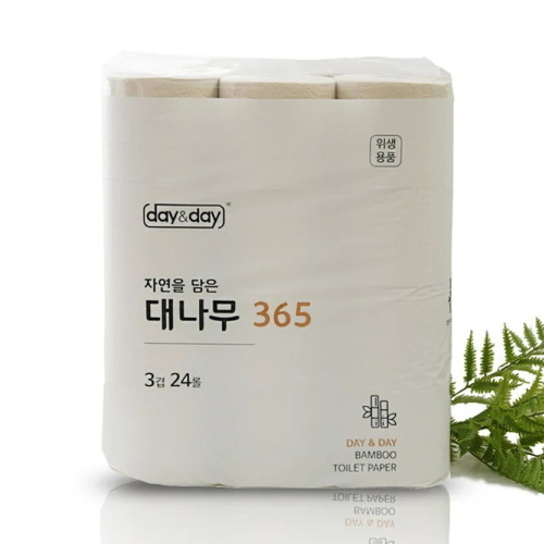 데이앤데이 자연을 담은 대나무 365 30m (24롤) (2팩)_이미지