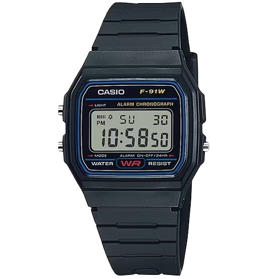 카시오 F-91W-1