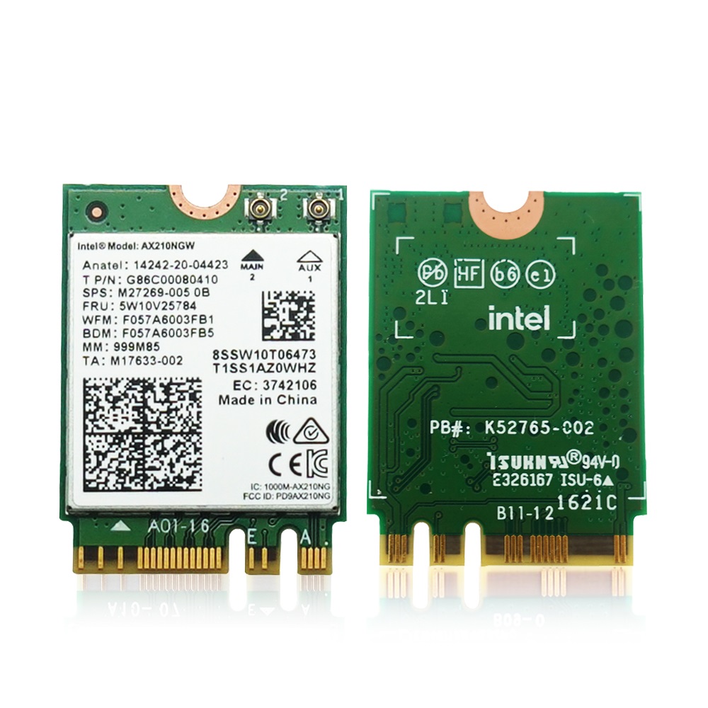 오존컴퍼니 인텔 AX210NGW 무선랜카드 (외장안테나 포함)_이미지