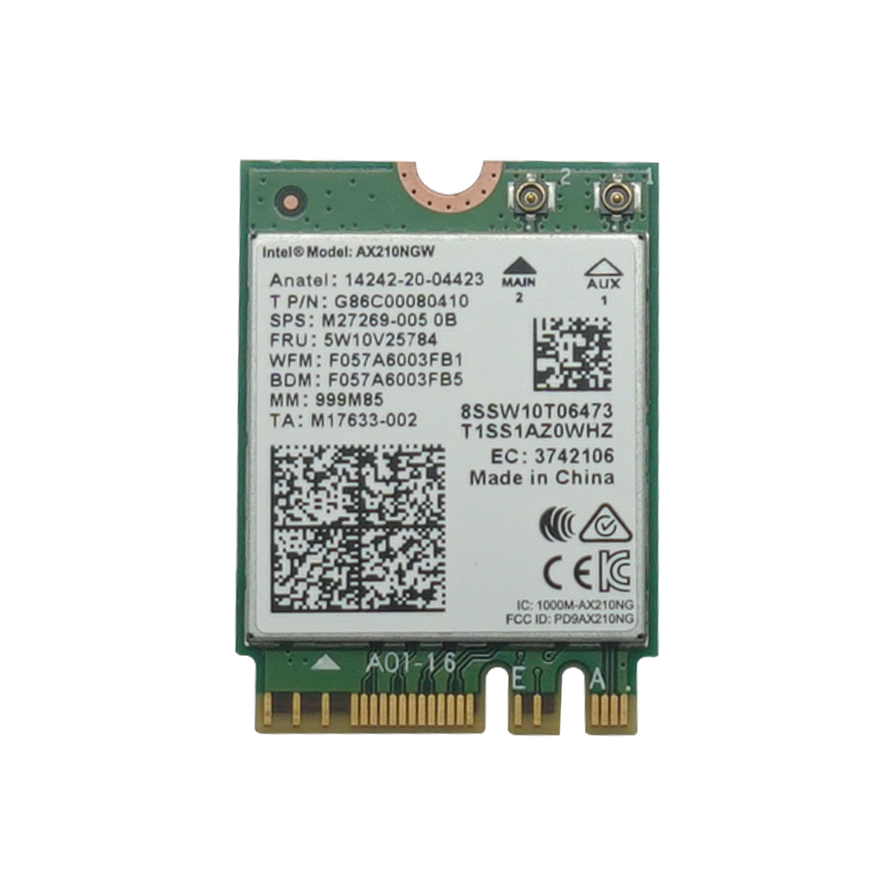 오존컴퍼니 인텔 AX210NGW 무선랜카드 (외장안테나 포함)_이미지