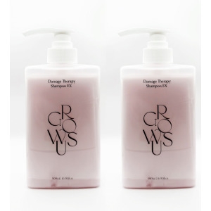 그로우어스 데미지 테라피 샴푸 EX 500ml (2개)_이미지