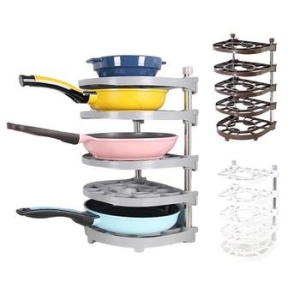 편리한 5단 후라이팬 냄비정리대 주방정리 공간활용