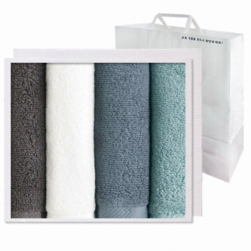 송월타월 항균무지40 30수 150g (4장)_이미지