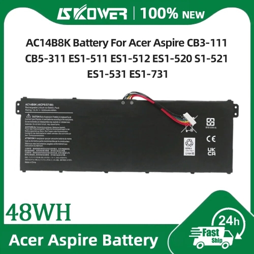 에이서 AC14B8K AC14B3K 배터리 Aspire R5-571T R5-571TG S14 CB3-511 Swift 3 3S F..