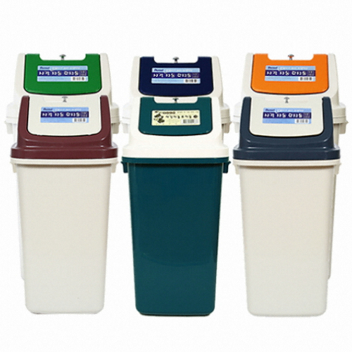사각 휴지통 3호 20L