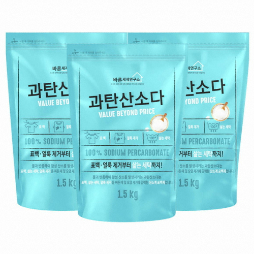 바른세제연구소 과탄산소다 1.5kg (3개)_이미지