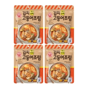 오뚜기 간단한끼 김치고등어조림 180g [4개]