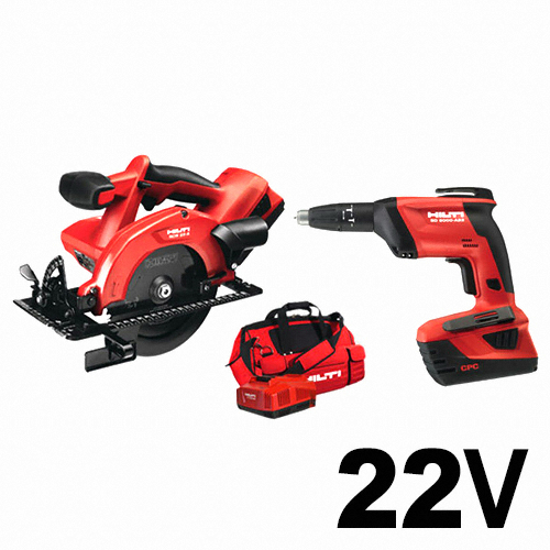 힐티 SCW22-A+SD5000-A22 충전 콤보세트 (5.2Ah, 배터리 2개)