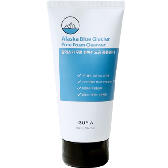 아이수피아 알래스카 푸른 빙하수 모공 폼클렌저 150ml (2개)_이미지
