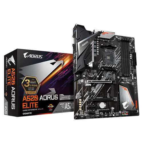 GIGABYTE A520 AORUS ELITE ���̾���