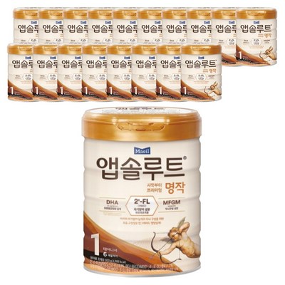 매일유업 앱솔루트 명작 2FL 1단계 800g (19개)