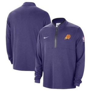  나이키 NBA 피닉스 선스 2024/25 Courtside HalfZip Top Purple 1206834