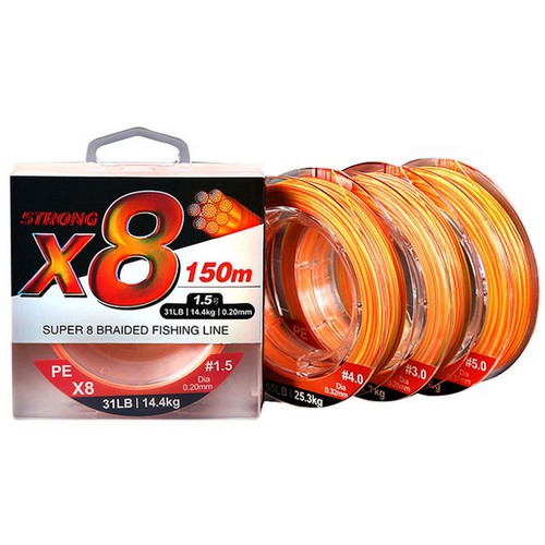 MTF 머털낚시 X8 프리미엄 브레이드 합사줄