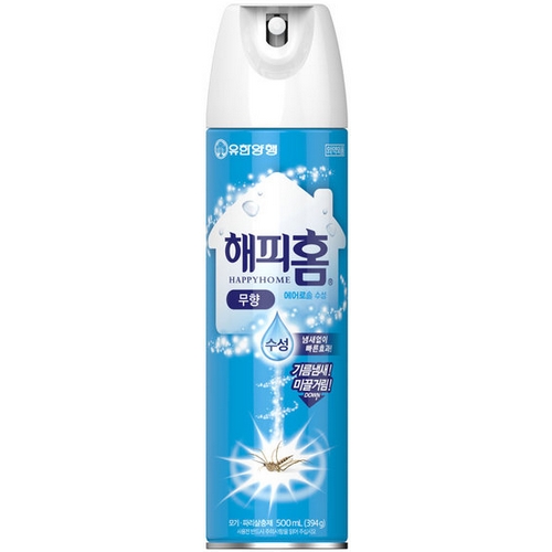 해피홈 에어로솔 수성 무향 500ml (15개)_이미지