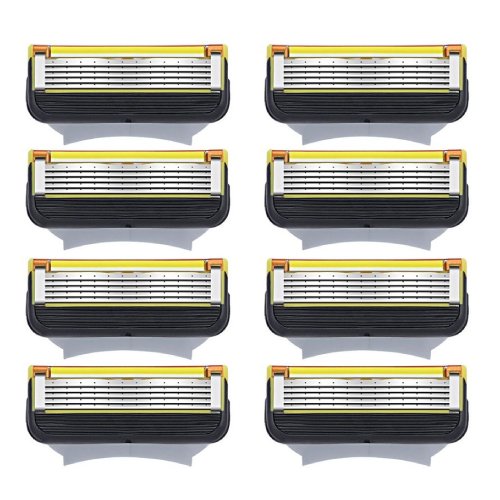 질레트 프로쉴드 옐로우 호환용 면도날 (8개)_이미지