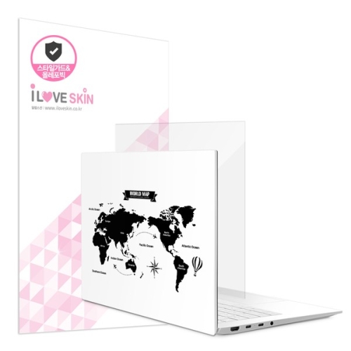 알럽스킨 LG 그램 2022 16인치 뉴 스타일가드 액정보호필름 1매 16ZD95P 16Z95P 16Z90P 16ZD90P_이미지