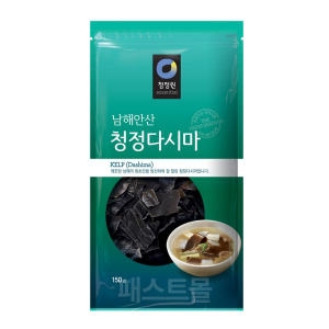 대상 청정원 남해안산 청정다시마 150g_이미지