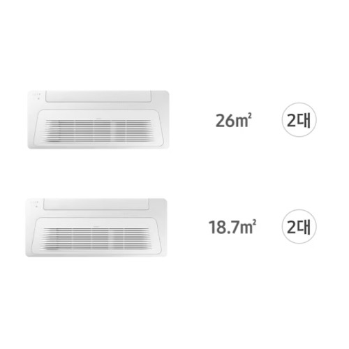삼성전자 무풍에어컨 26평 4실(8+8+6+6평) 다배관 (기본설치비 포함)_이미지
