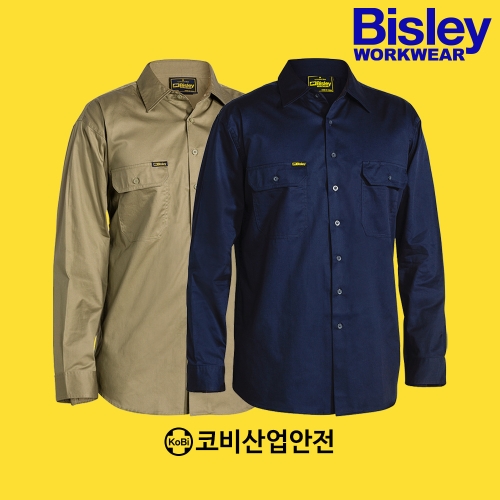 워크웨어 Bisley비즐리 쿨 라이트웨이트 드릴셔츠 BS6893_이미지
