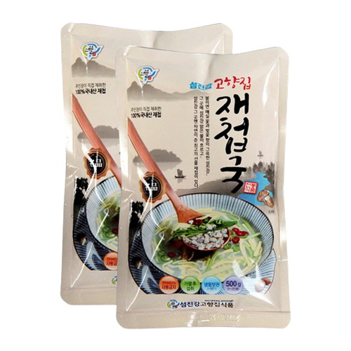 섬진강고향식품 섬진강고향집 재첩국 500g (6개)