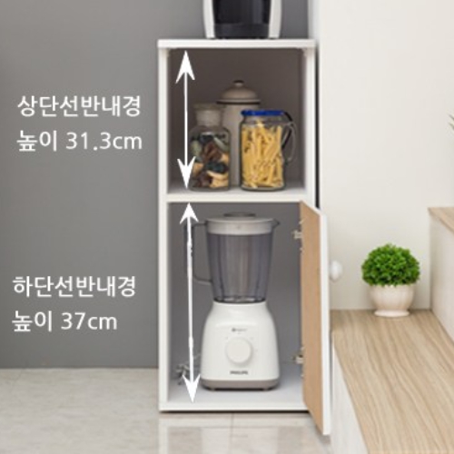 노아가구 올문 정수기 다이 수납장 300_이미지