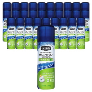 쉬크 쉐이브가드 센시티브 라임 폼 220ml (30개)_이미지
