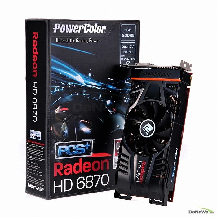 PowerColor �󵥿� HD 6870 PCS+ D5 1GB KPC