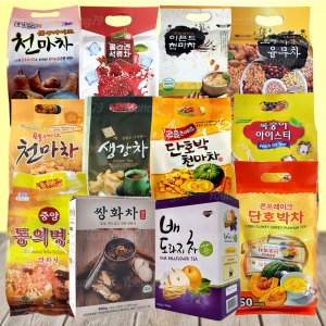 이레 천마차 50T 120T 콘프레이크 복숭아 아이스티 레몬