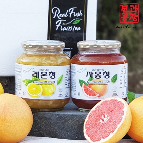 한성푸드 레몬청 자몽청
