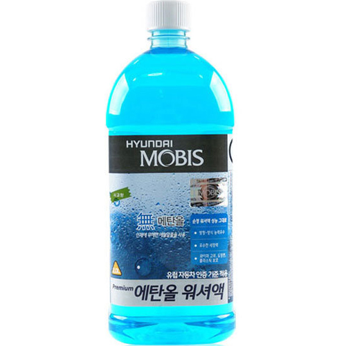 현대모비스 프리미엄 에탄올 워셔액 2L (2개)