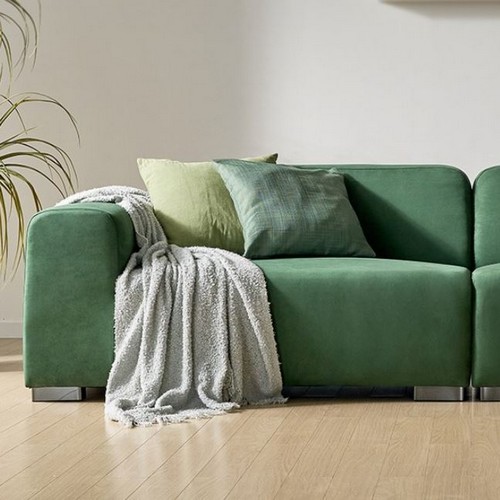 데시앙 무디 아쿠아텍스 패브릭 소파 2인용 (스툴별도)_이미지