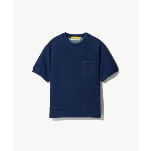 DIEMS 래글런 쮸리 반팔 티셔츠_네이비 오버핏 _LTSWB07CS_이미지