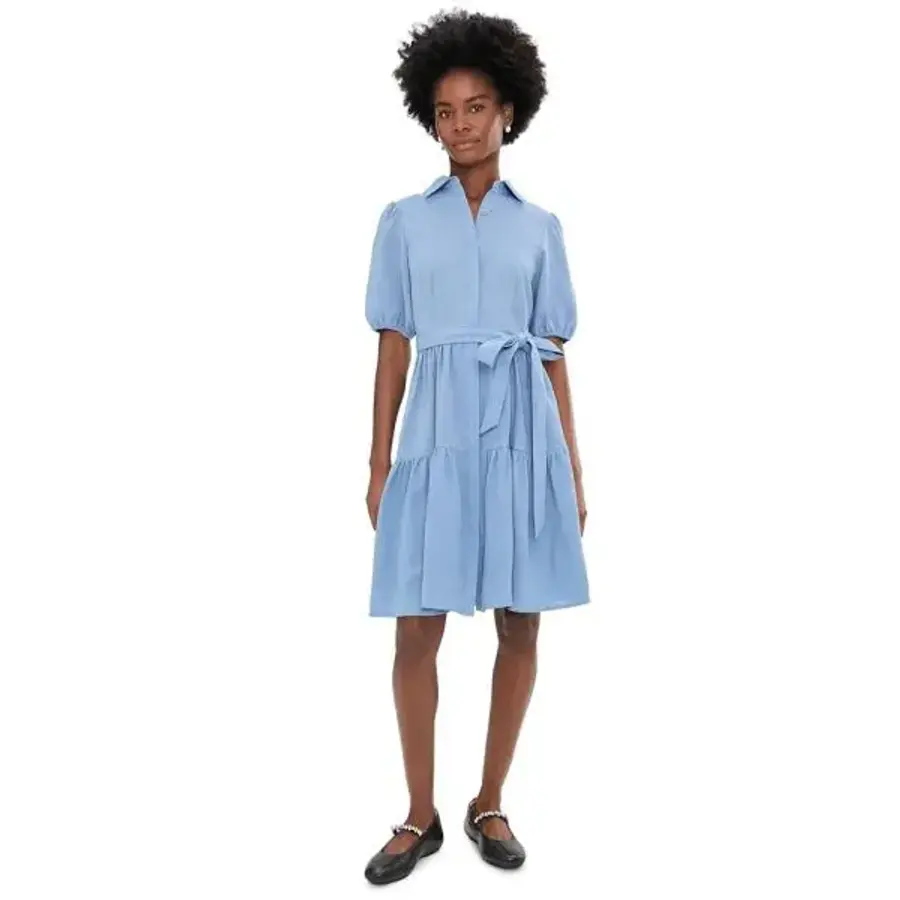 Ķ��Ŭ���� ��� Puff ������ Self Tie Tencel Ruffled Aline Bayou 1164115